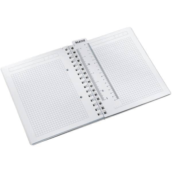 Notizbuch Wow A5 80 Blatt 80g/qm kariert blau