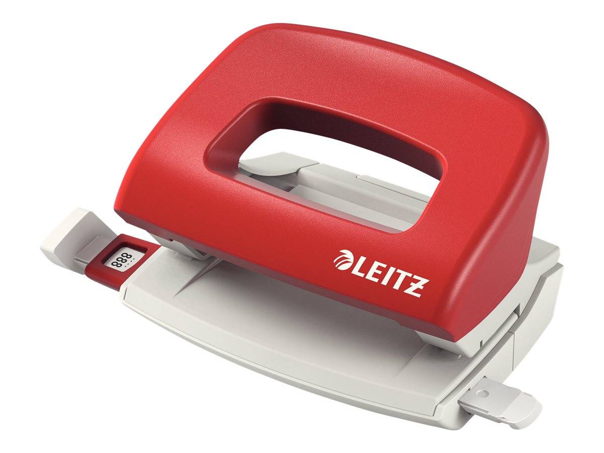 ESSELTE LEITZ - Leitz 5058 - Locher - 10 Blätter / 1 mm - Kunststoff, Metall