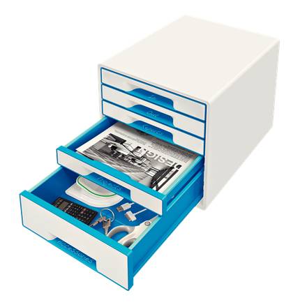 Esselte Leitz WOW CUBE - Schubladenschrank - 5 Schubfächer