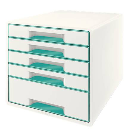 Esselte Leitz WOW CUBE - Schubladenschrank - 5 Schubfächer