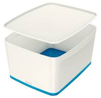 ESSELTE LEITZ - Esselte 5216-10-36, Aufbewahrungsbox, Blau, Weiß, Rechteckig, Acrylnitril-Butadien-Styrol (ABS), Monochr