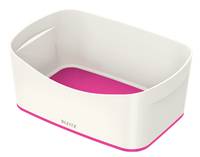 ESSELTE LEITZ - Esselte 5257-10-23, Ablageschale, Pink, Weiß, Rechteckig, Acrylnitril-Butadien-Styrol (ABS), Monochromat