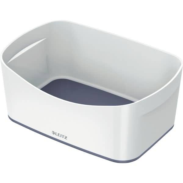 Aufbewahrungsschale myBox A5 weiß/grau