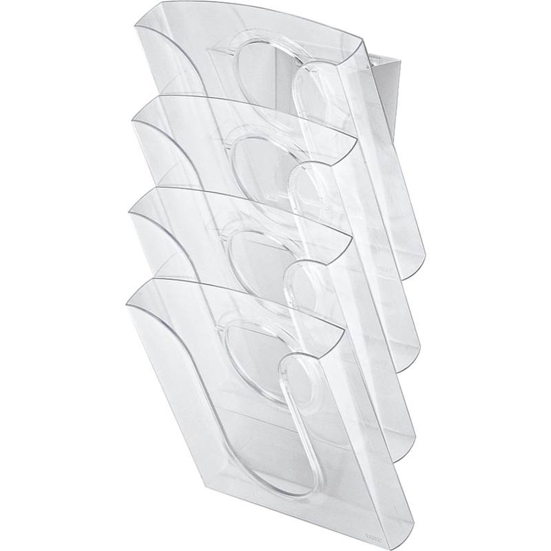 LEITZ Tisch-/Wandprospekthalter Presenter Set, glasklar