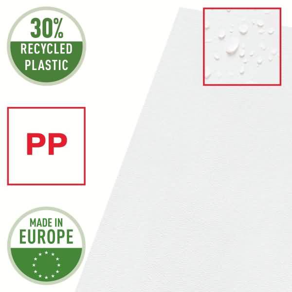 Sichthüllen A4 120my PP genarbt VE=10 Stück