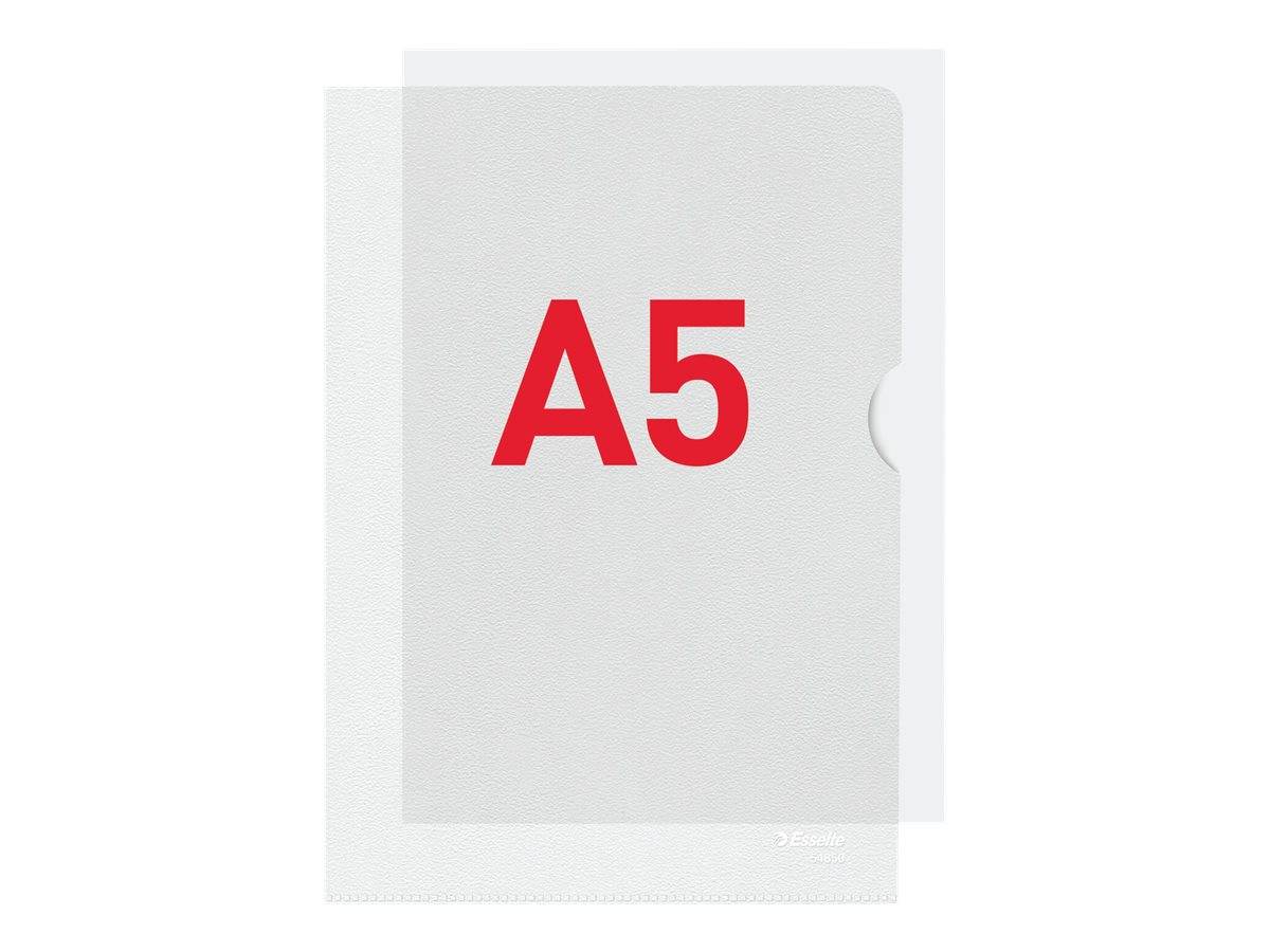 ESSELTE LEITZ - Esselte Standard Plus - L-förmiger Ordner - für A5 (148 x 210 mm)