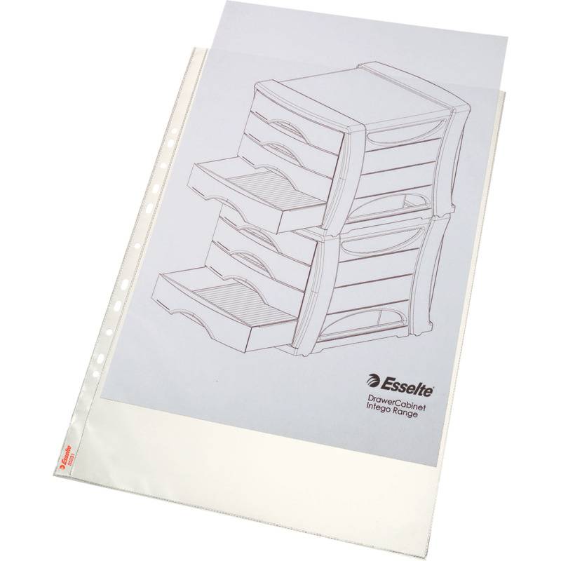 Esselte Prospekthülle Standard Plus, DIN A3 hoch, PP, 0,09mm