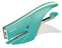 Esselte Leitz Heftzange 5531 WOW eisblau-metallic