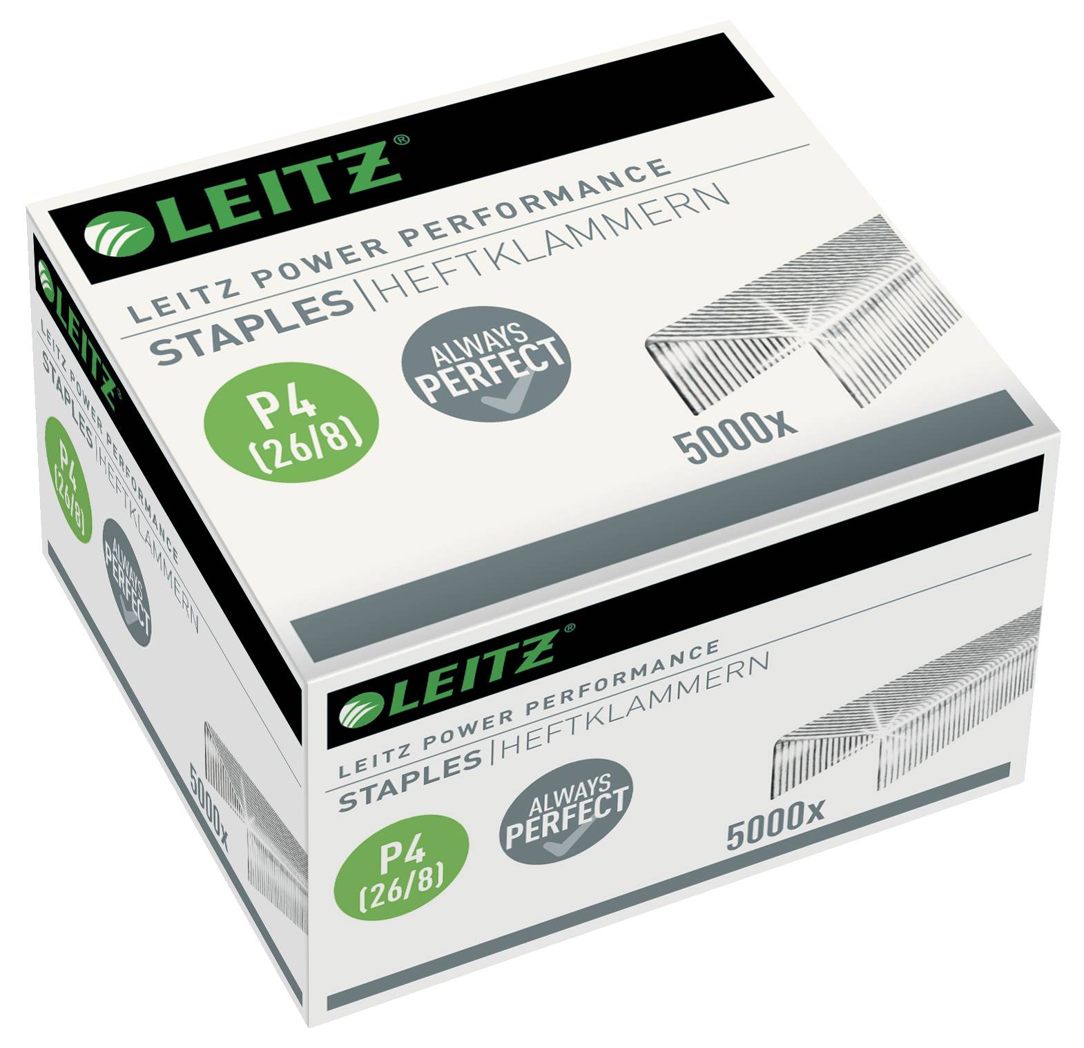 Esselte Leitz Power Performance P4 - Heftklammern - 26/8