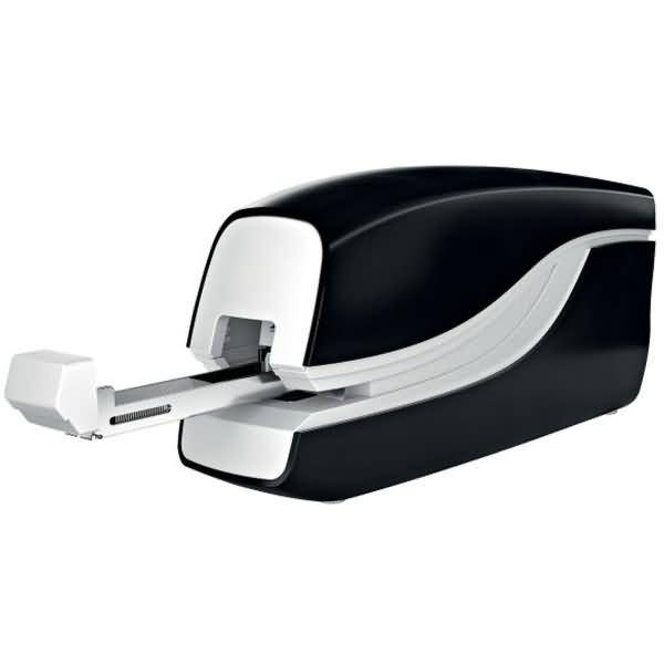 Heftgerät Wow elektrisch 10 Blatt schwarz