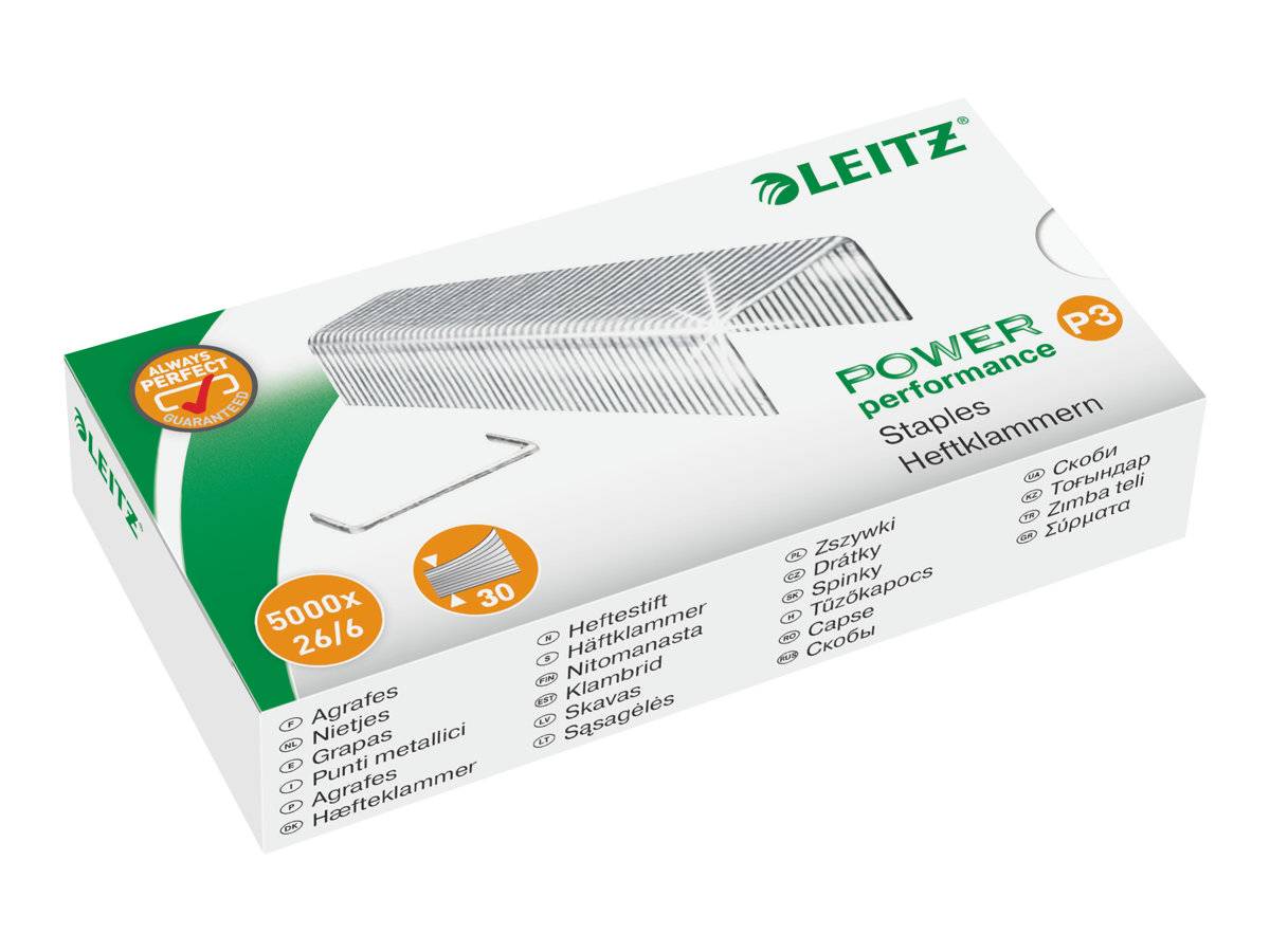 ESSELTE LEITZ - Leitz Power Performance P3 - Heftklammern - 26/6