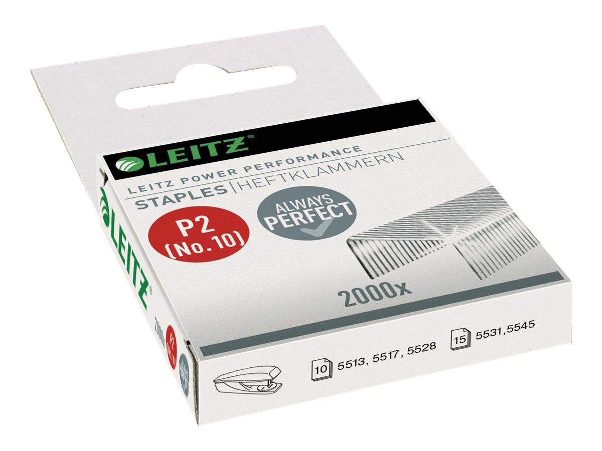ESSELTE LEITZ - Leitz Power Performance P2 - Heftklammern - No. 10