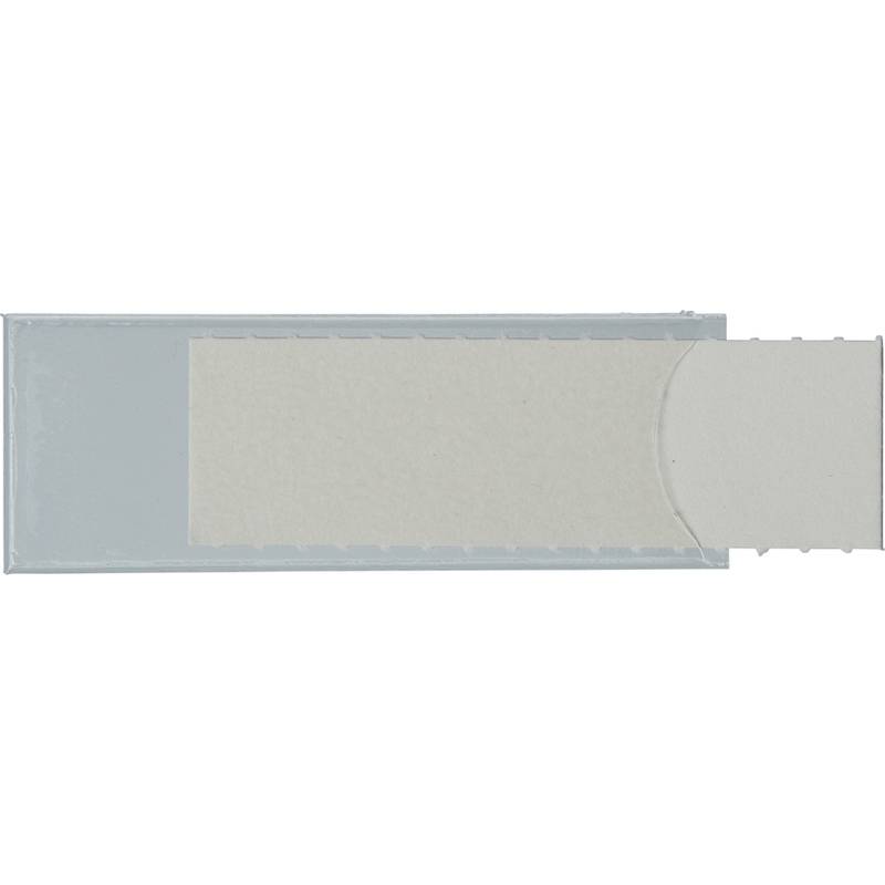 LEITZ Sichtfenster Uni-Schildchen, (B)53 x (H)19 mm, weiß