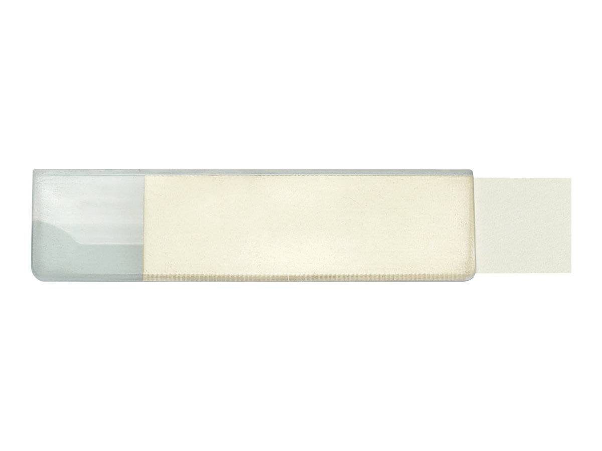 10 LEITZ Beschriftungsschilder mit Clip 6005 transparent