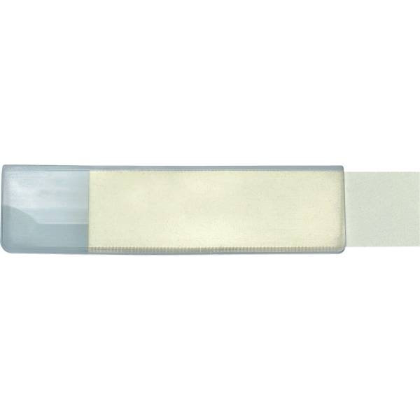 Beschriftungsschilder für Briefablagen 75x15mm glasklar VE=10 Stück