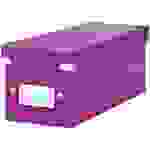 Ablagebox Click & Store CD violett