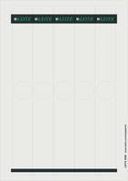 ESSELTE LEITZ - Leitz - Rückenetikett für Aktenordner - Grau (Packung mit 125)