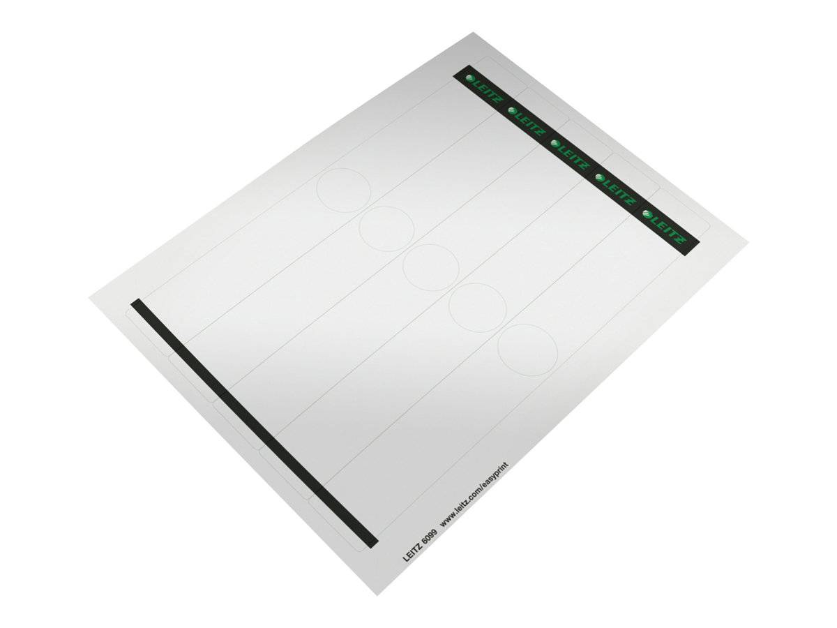 ESSELTE LEITZ - Leitz - Rückenetikett für Aktenordner - Grau (Packung mit 125)