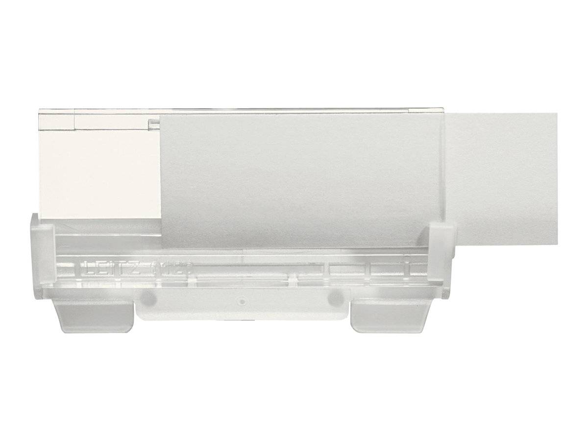 ESSELTE LEITZ - Leitz ALPHA Active - Etikettenhalterung - durchsichtig (Packung mit 5)