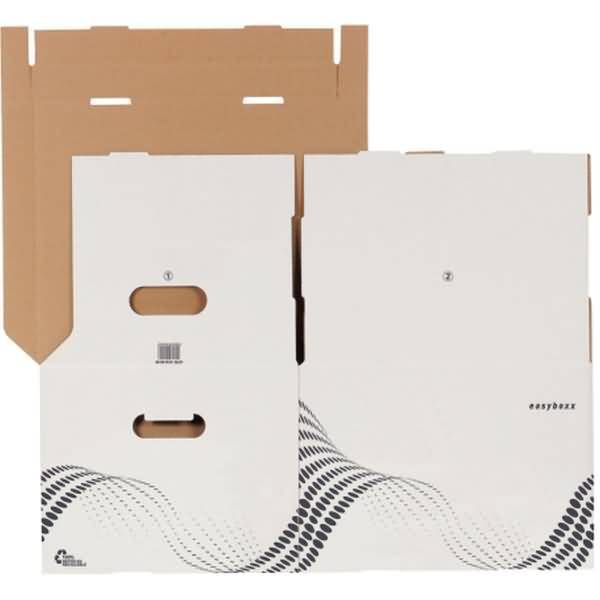 Archiv Container easyboxx M Wellpappe weiß