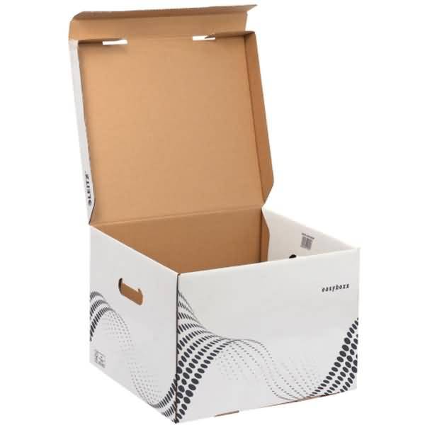 Archiv Container easyboxx M Wellpappe weiß