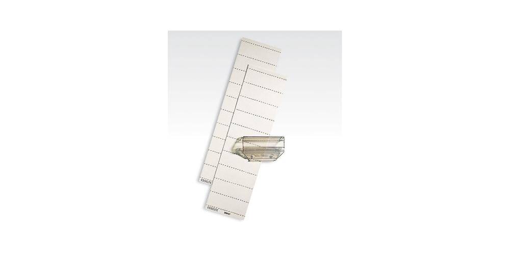 Blanko-Schildchen 60x21mm weiß VE=100 Stück