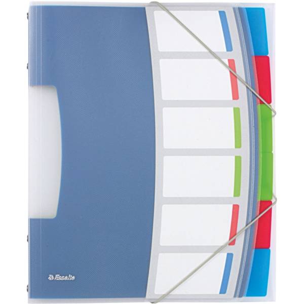 Ordnungsmappe Vivida A4 6 Fächer mehrfarbig