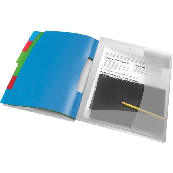 Ordnungsmappe Vivida A4 6 Fächer mehrfarbig