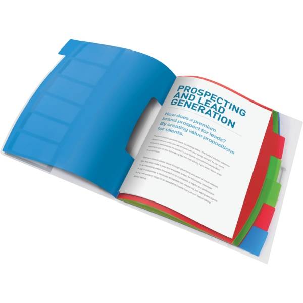 Ordnungsmappe Vivida A4 6 Fächer mehrfarbig