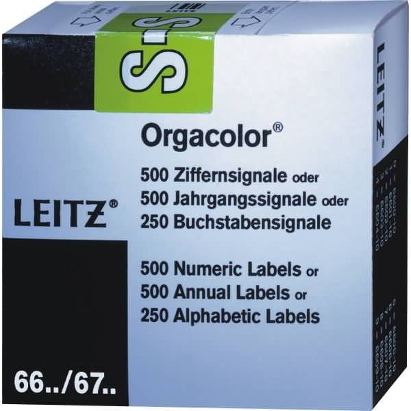 Orgacolor Buchstabensignal S VE=250 Stück grün