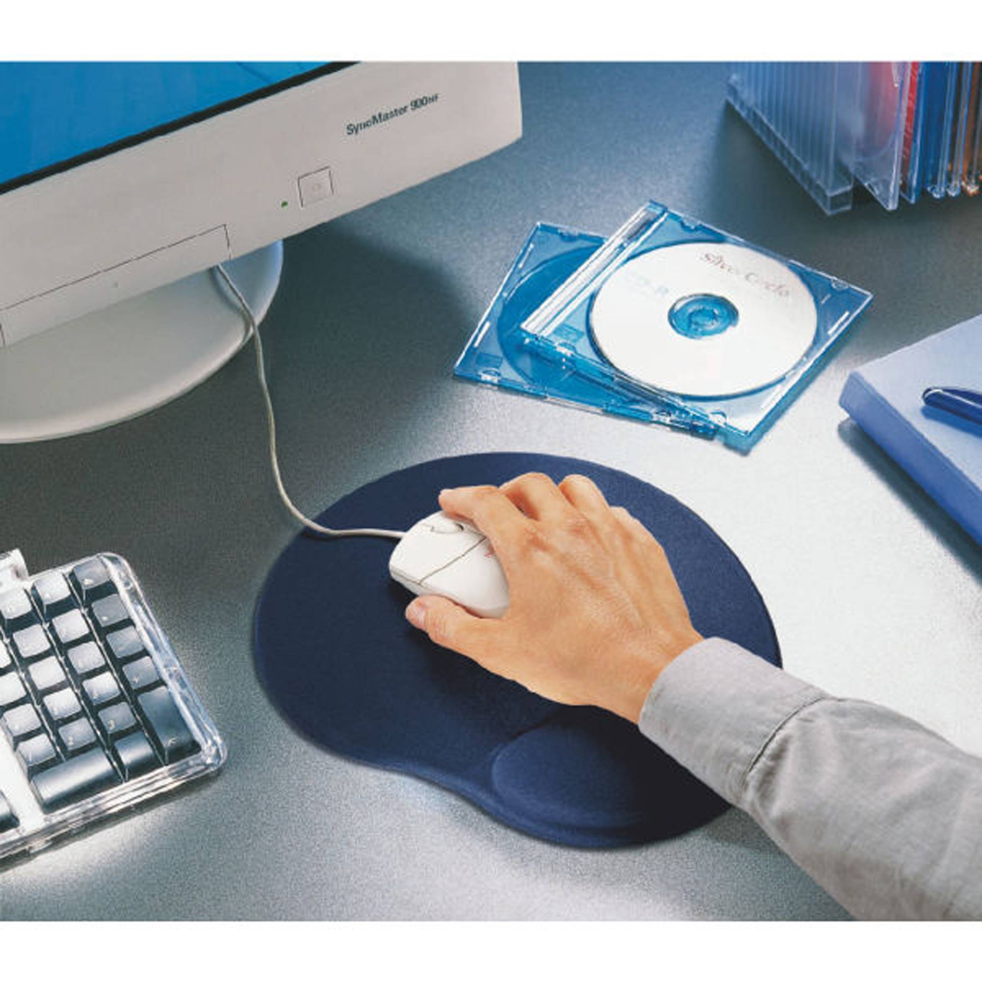 Dataline Mauspad 67106 23x3x26cm Lycra schwarz