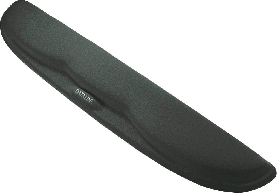 Schwarze gepolsterte Tastatur-Handgelenkstütze mit 