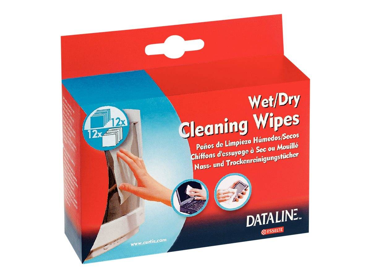ESSELTE LEITZ - Dataline - Reinigungstücher (Wipes)