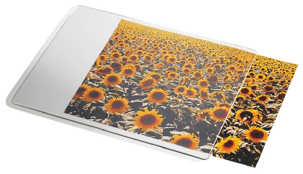 Esselte Mauspad Personal - weiß/transparent