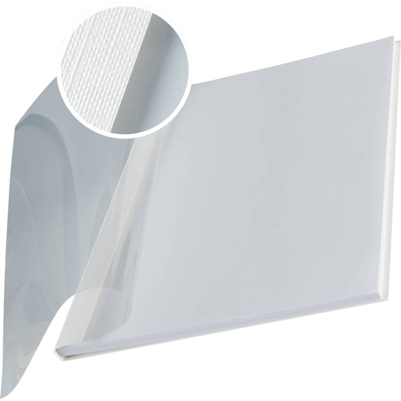 LEITZ Buchbindemappe impressBind, A4, 7 mm, weiß, Soft Cover