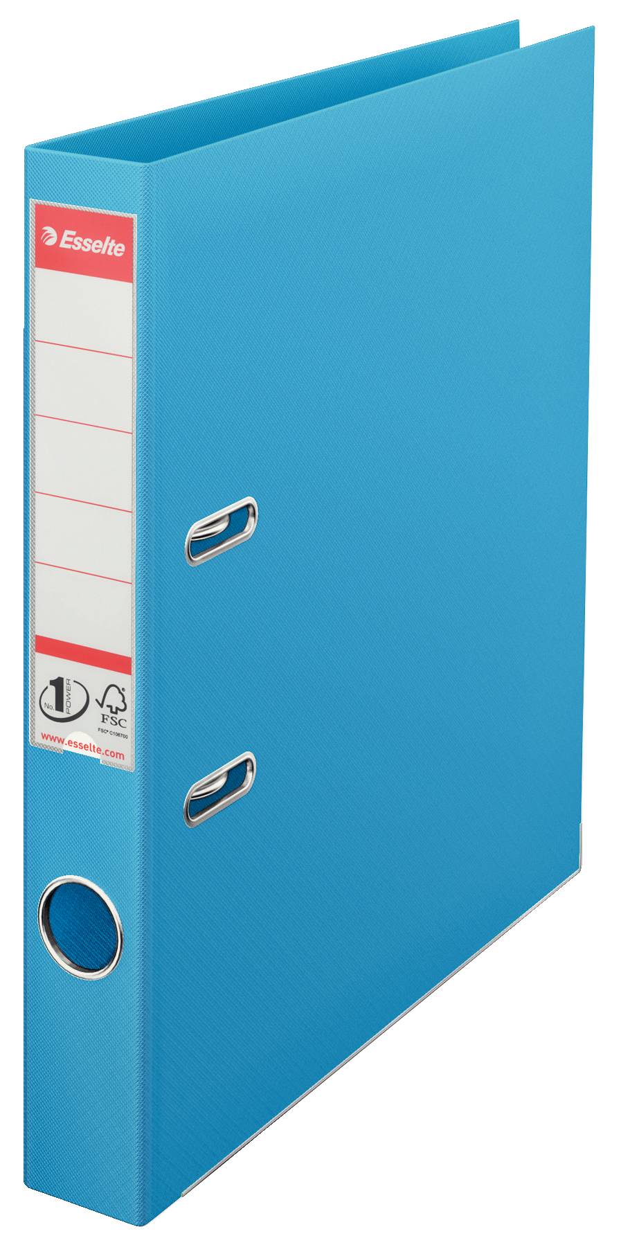 Ordner Plastik - hellblau