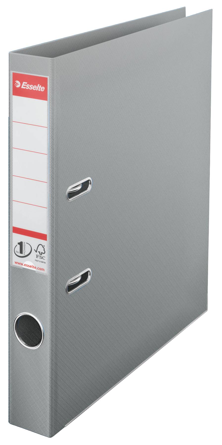 Ordner Plastik - Grau