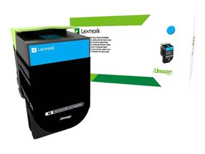 Lexmark 702CE - Cyan - original - Tonerpatrone LCCP, LRP, Lexmark Corporate