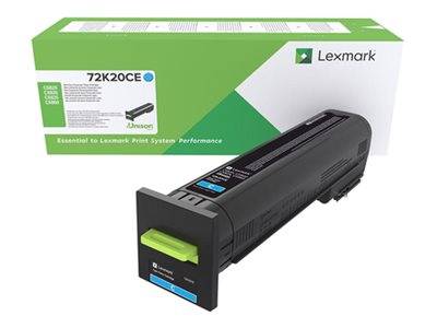 Lexmark - Cyan - original - Tonerpatrone LCCP, Lexmark Corporate