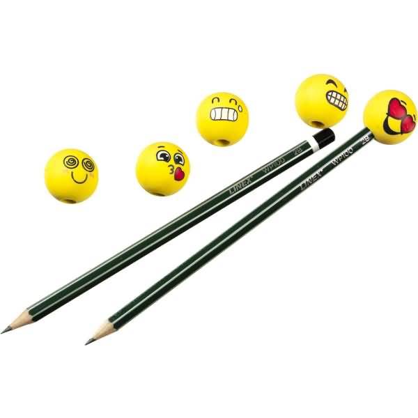 Motiv-Radiergummiset Emoji sortiert VE=5 Stück