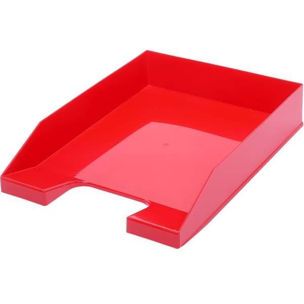 Briefablage A4 stapelbar basic-rot