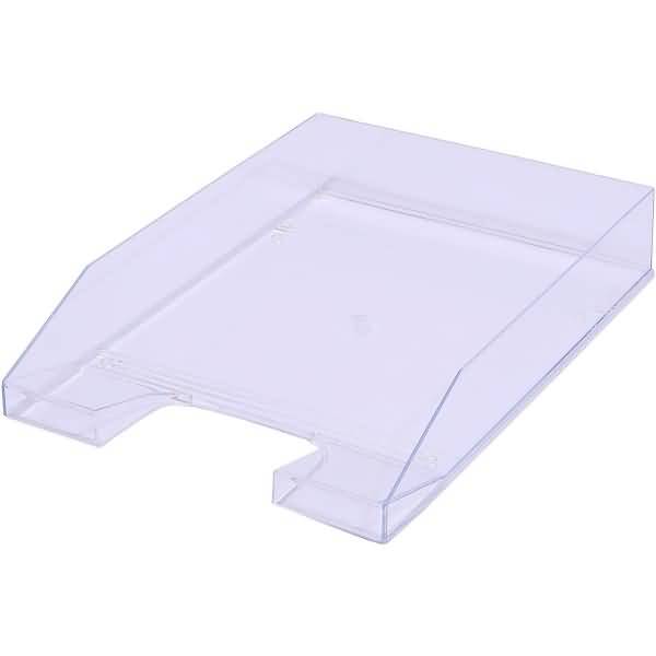 Briefablage A4 stapelbar glasklar