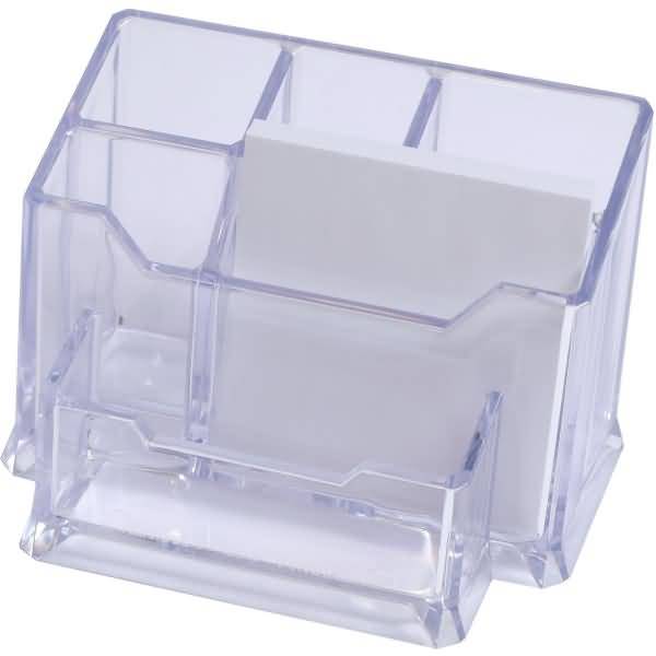 Stiftebox Utensilio Acryl inkl. 100 Blatt Papier