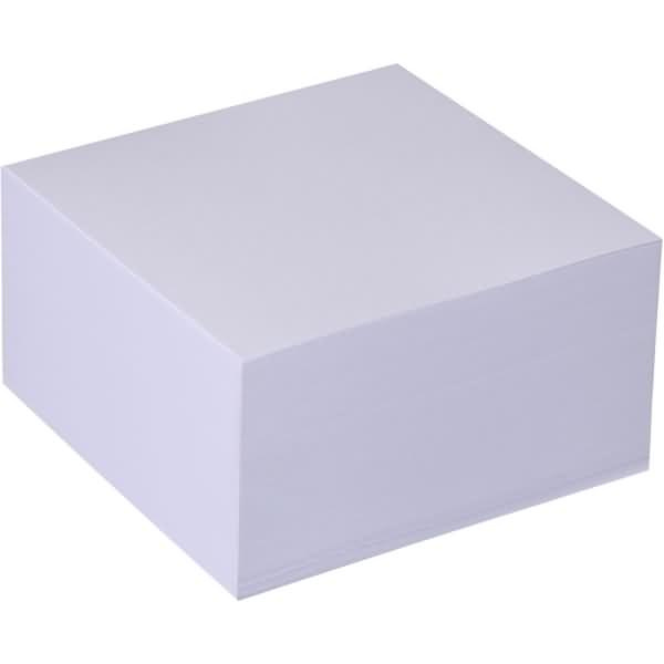 Zettelkasten-Ersatzeinlage 9,8x9,8cm 500 Blatt weiß