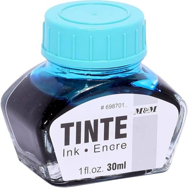 Tintenglas 30ml türkis