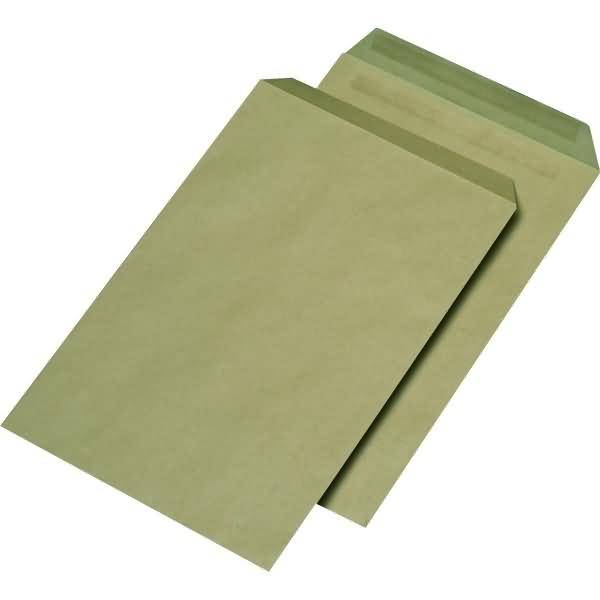 Versandtaschen C4 110g/qm selbstklebend braun VE=250 Stück