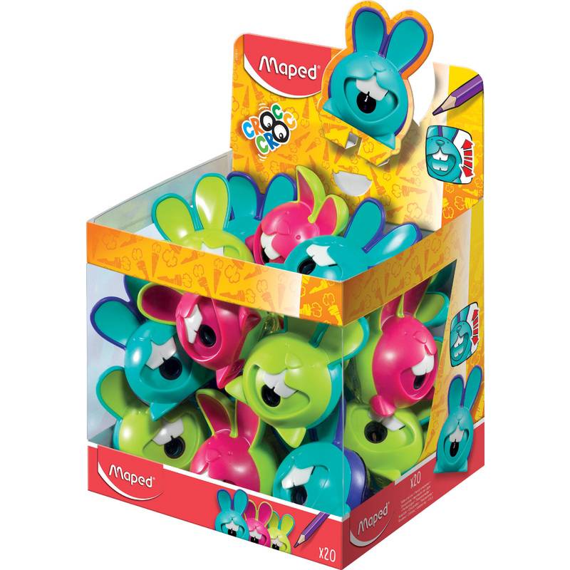 Maped Spitzdose Croc Croc Innovation, farbig sortiert