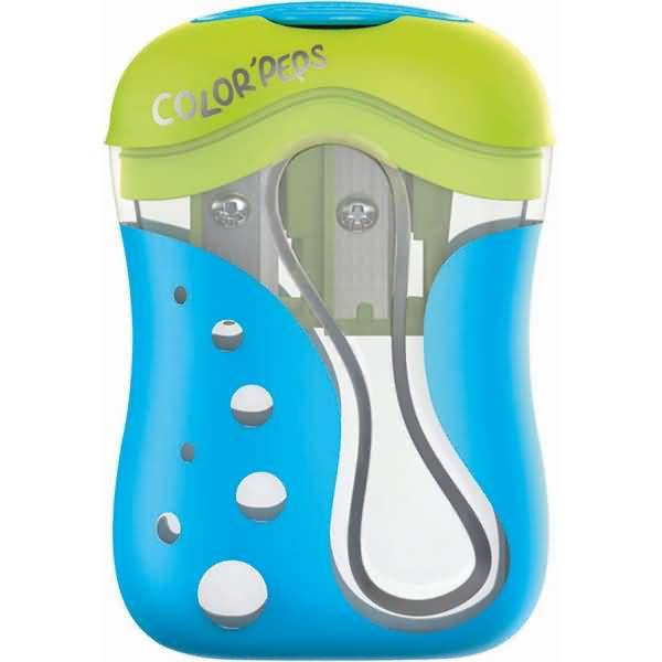 Spitzer mit Auffangbehälter Color'Peps 7,4 + 11mm farbig sortiert