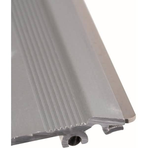 Schneidelineal Linea eloxiertes Aluminium 80 cm silber/blau Blister