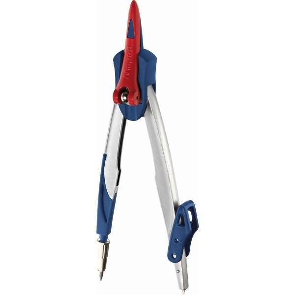 Zirkelkasten 3-teilig Stop System farbig sortiert